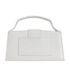 Le Bambino Mini Bag, &pound;220, Handbags, White, Leather, Back view